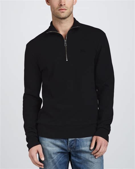 burberry men's sweaters on sale|Burberry men's half zip pullover.